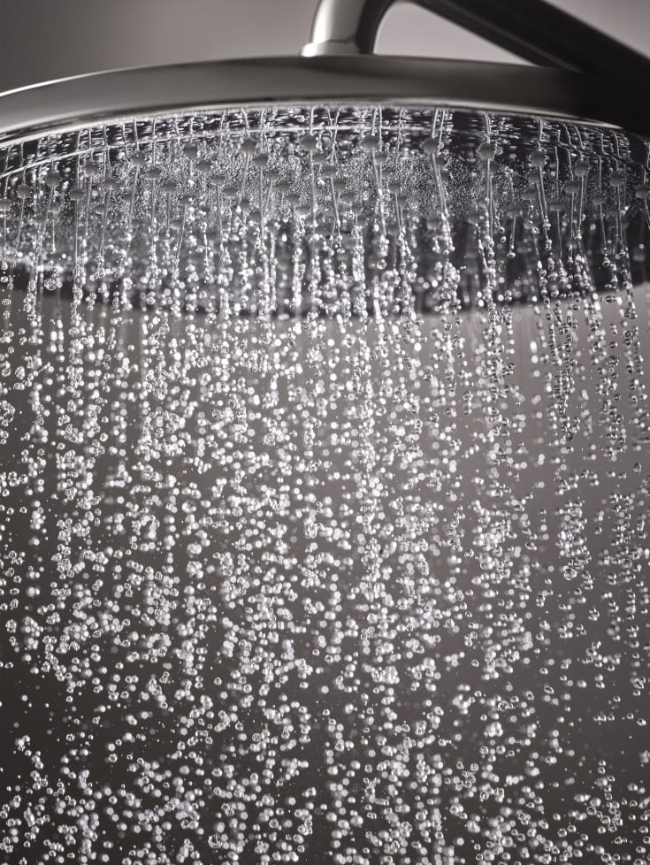 Hansgrohe Croma takdusch, Ø28 cm, vattenbesparande, krom