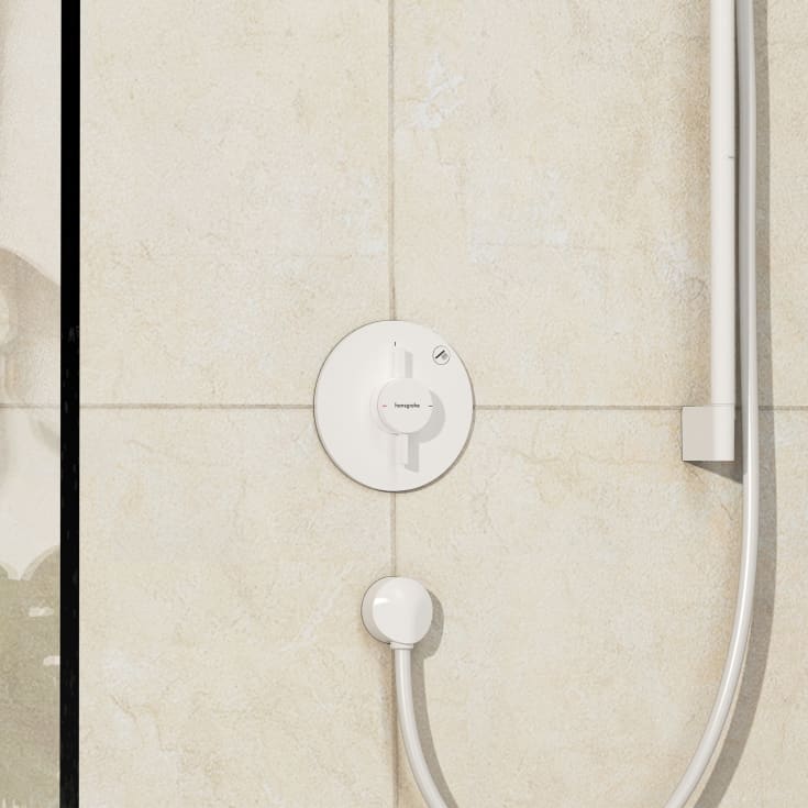 Hansgrohe DuoTurn S brusearmatur, hvid