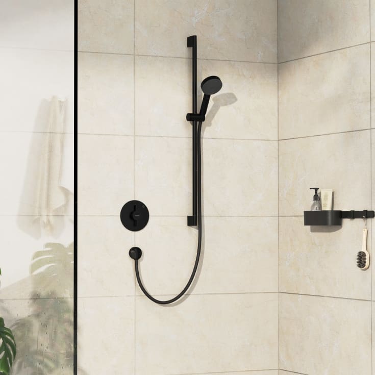 Hansgrohe DuoTurn S brusearmatur, sort