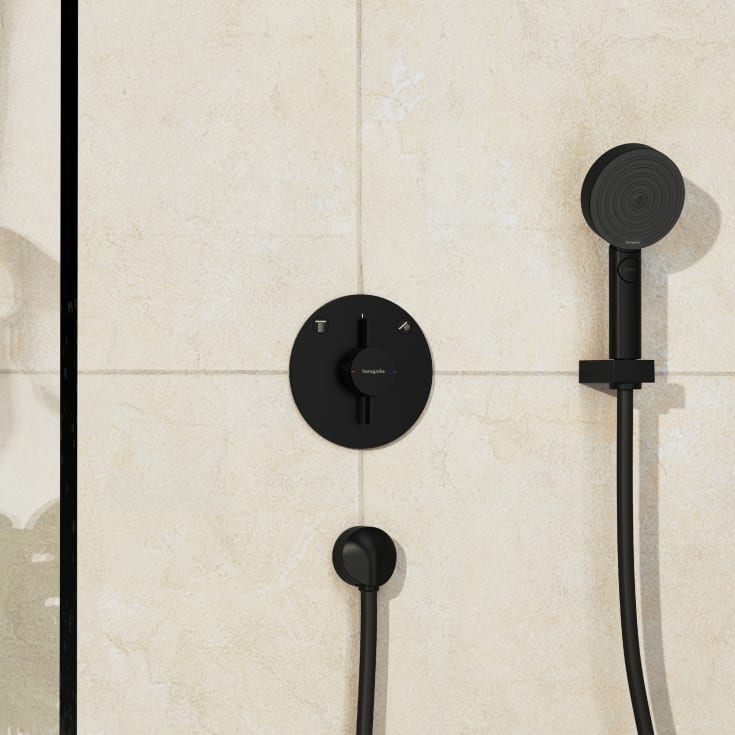 Hansgrohe DuoTurn S brusearmatur, sort