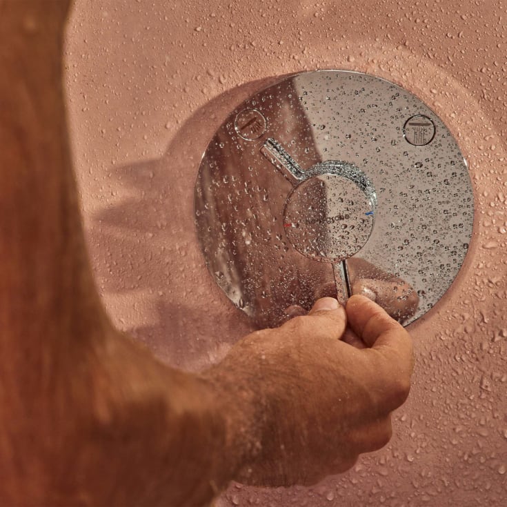Hansgrohe DuoTurn S duschblandare, krom