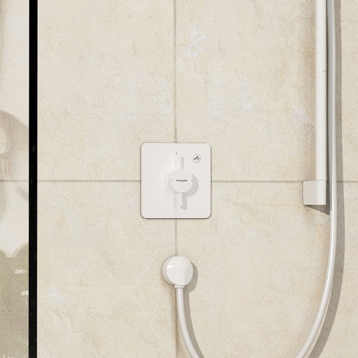 Hansgrohe DuoTurn Q brusearmatur, hvid