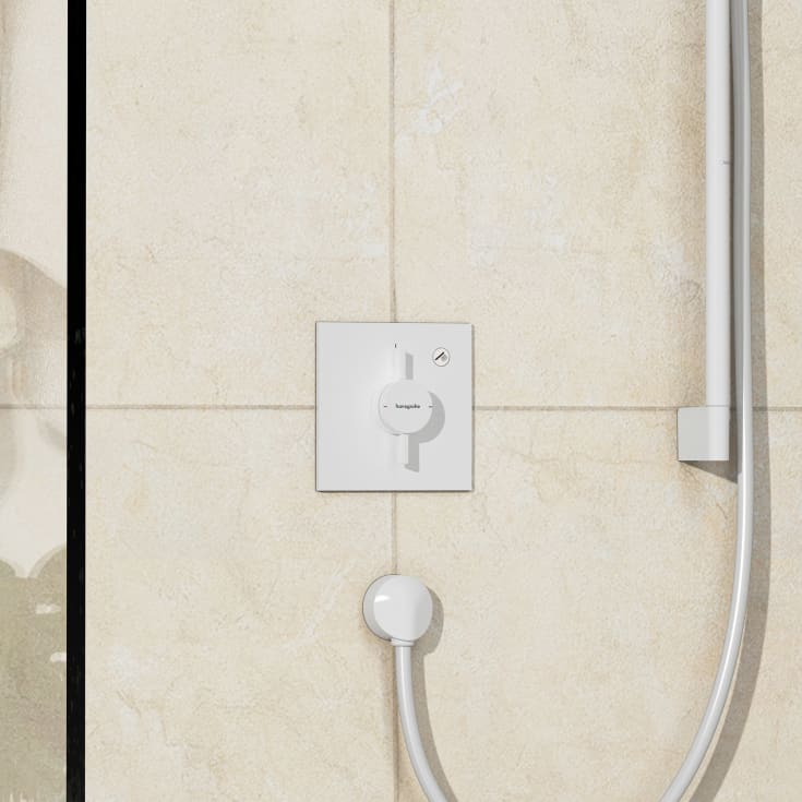 Hansgrohe DuoTurn E duschblandare, vit