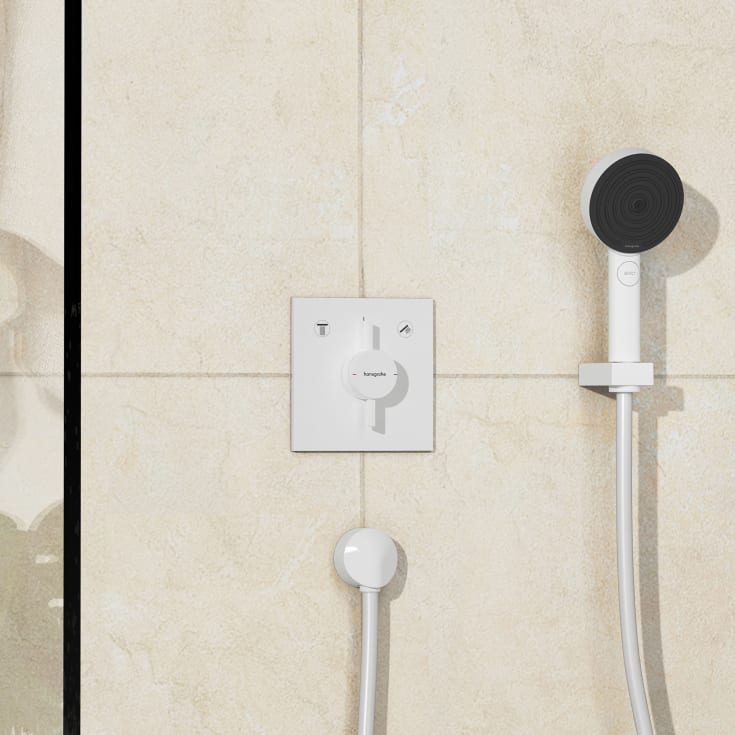 Hansgrohe DuoTurn E duschblandare, vit