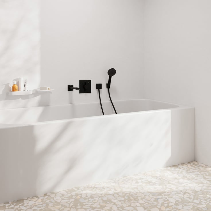 Hansgrohe DuoTurn E duschblandare, svart