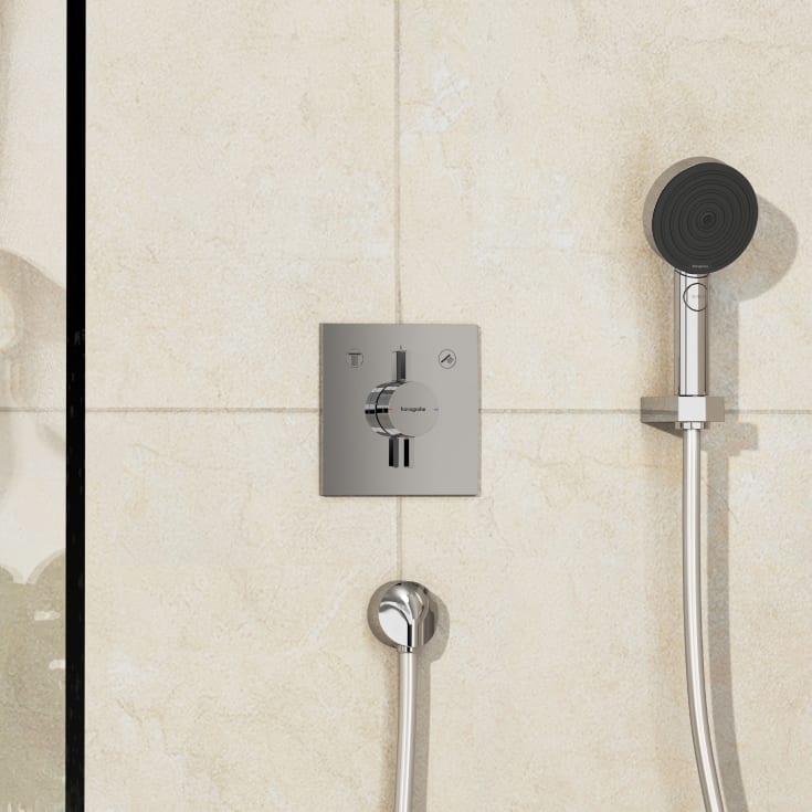 Hansgrohe DuoTurn E duschblandare, krom