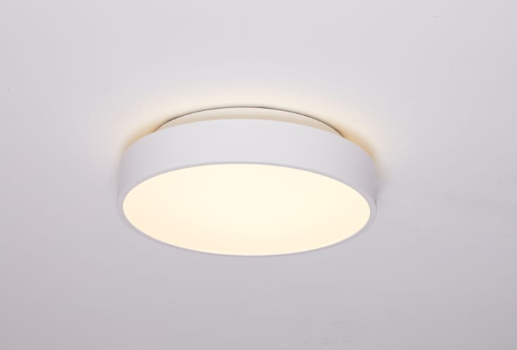 Antidark Luna taklampa, Ø26 cm, vit