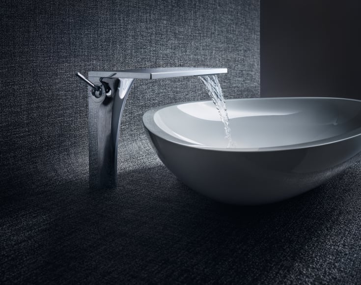 Axor Massaud 220 tvättställsblandare, krom