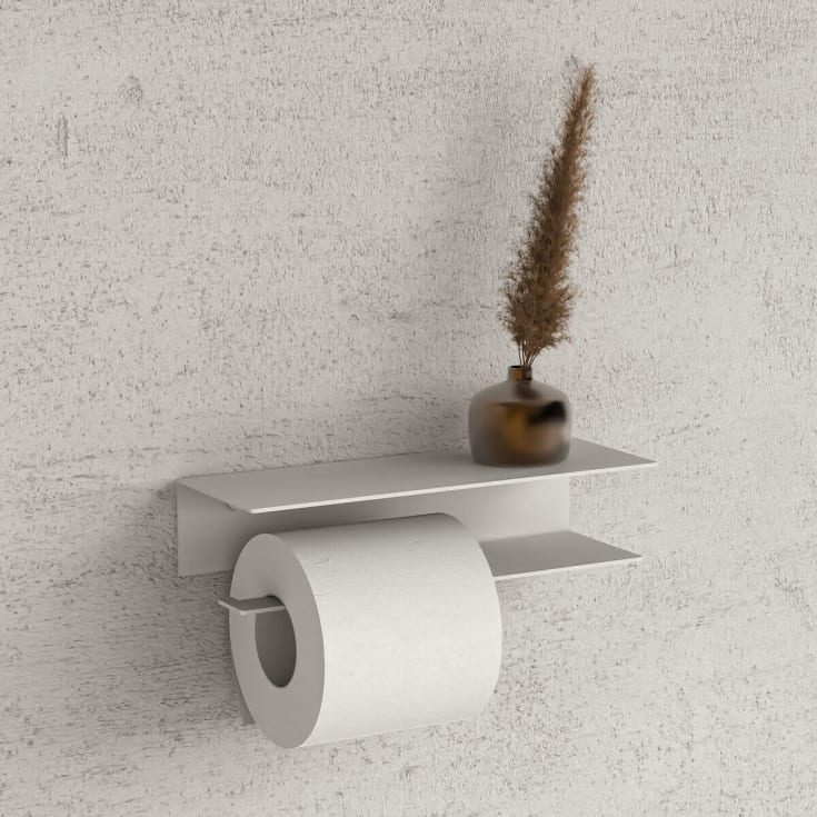 BERNO Toalettpapirholder medium, hvit