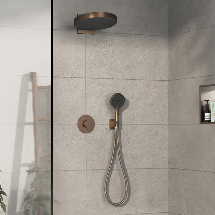 Hansgrohe ShowerSelect Comfort S brusearmatur, bronze