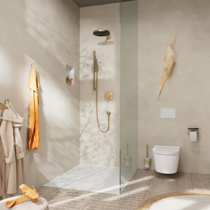 Hansgrohe ShowerSelect Comfort S brusearmatur, bronze