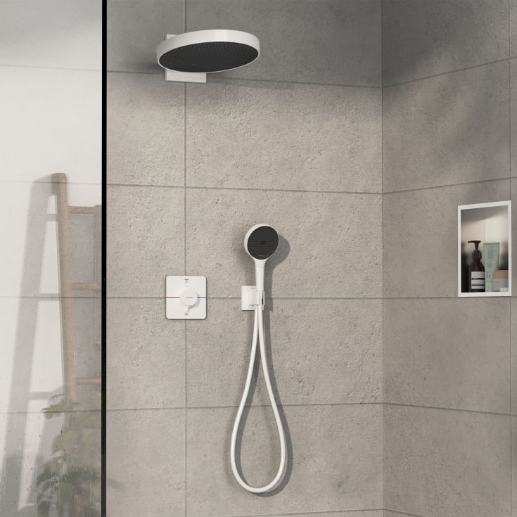 Hansgrohe ShowerSelect Comfort Q dusjbatteri, hvit