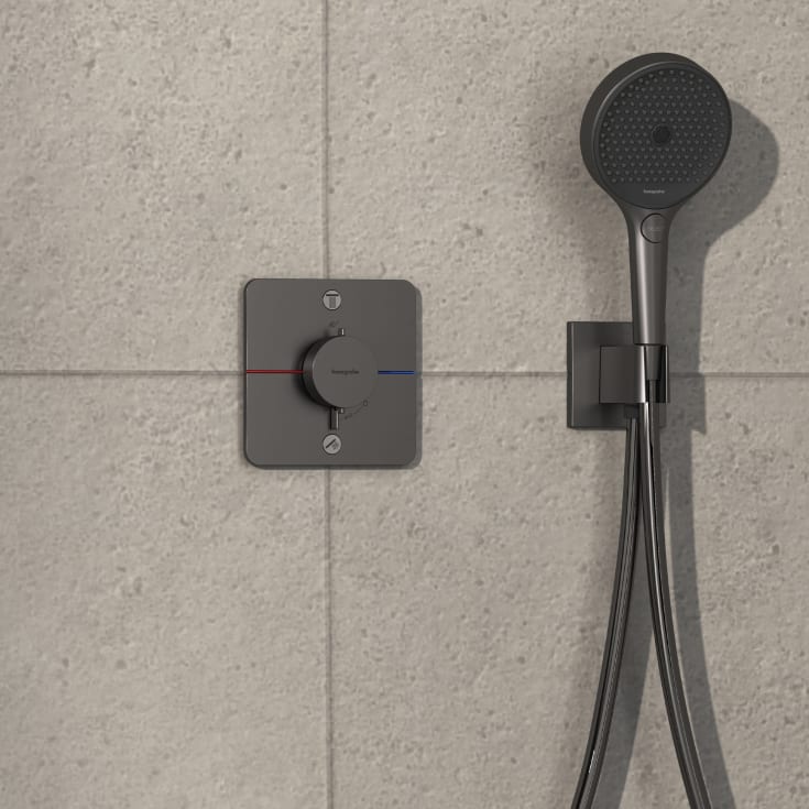 Hansgrohe ShowerSelect Comfort Q brusearmatur, sort krom