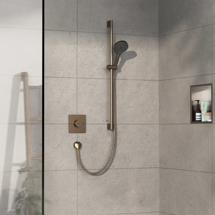 Hansgrohe ShowerSelect Comfort E brusearmatur, bronze