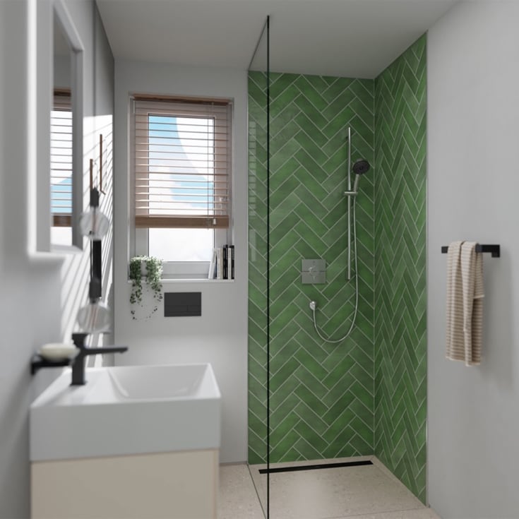 Hansgrohe ShowerSelect Comfort E brusearmatur, krom