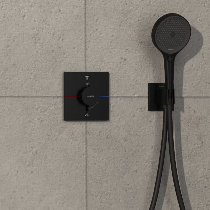 Hansgrohe ShowerSelect Comfort E duschblandare, svart
