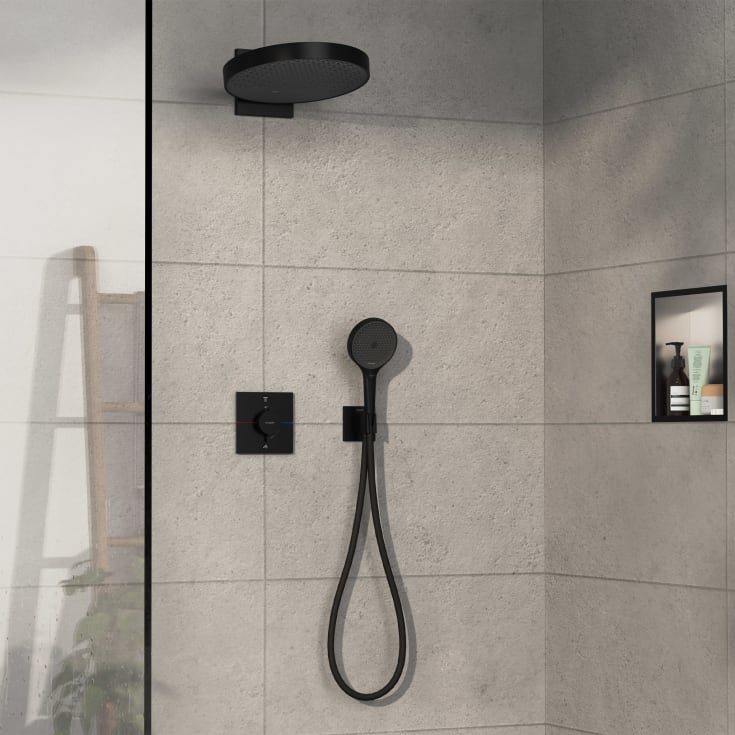 Hansgrohe ShowerSelect Comfort E duschblandare, svart