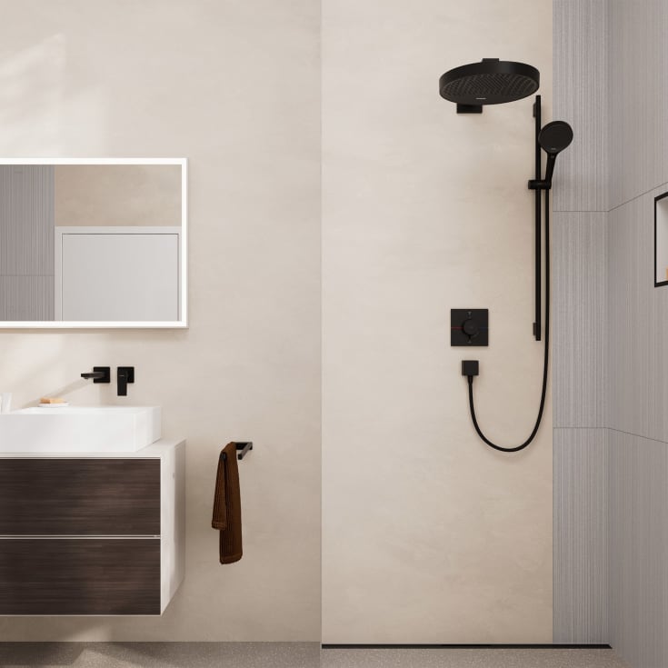 Hansgrohe ShowerSelect Comfort E duschblandare, svart