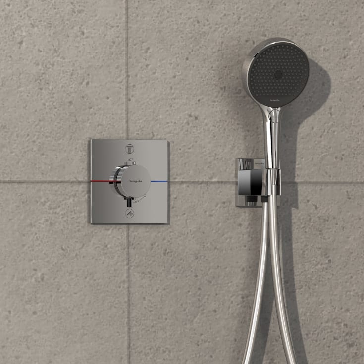 Hansgrohe ShowerSelect Comfort E brusearmatur, krom