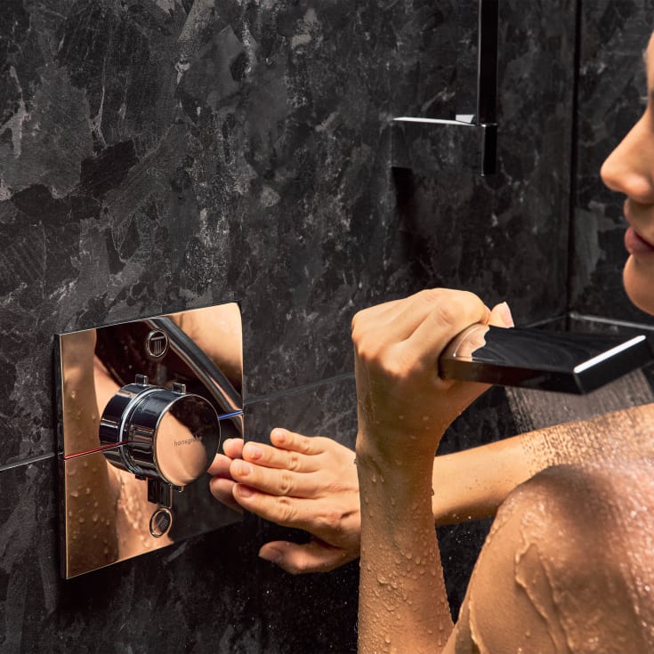 Hansgrohe ShowerSelect Comfort E brusearmatur, krom