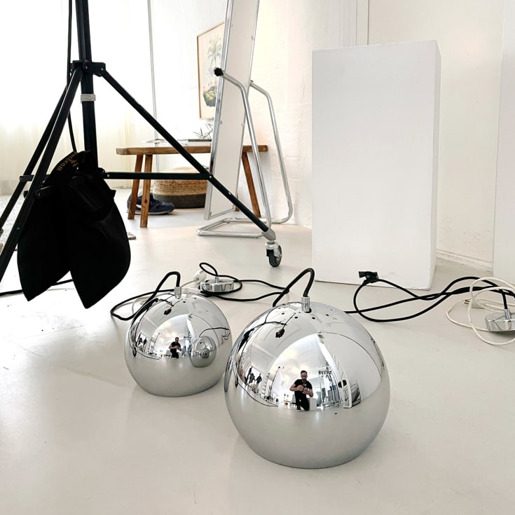 Nielsen Light Nice pendel, krom, Ø17 cm