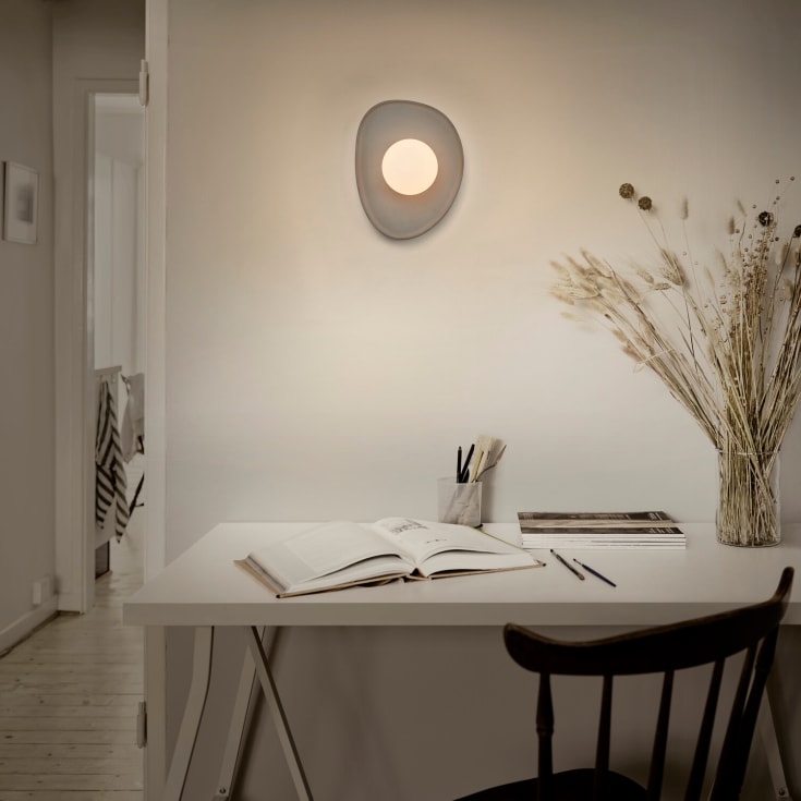 Ledvance Decor Nest væglampe, grå