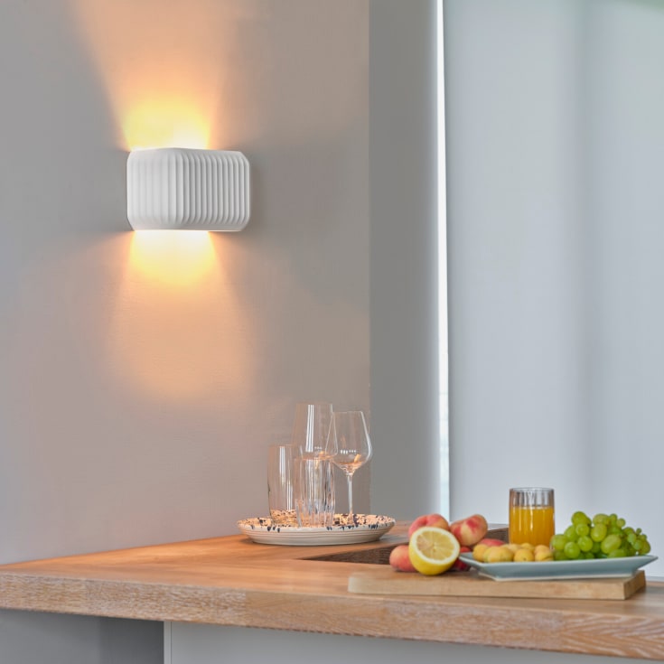 Ledvance Decor Plaster Routes vegglampe, 25 cm