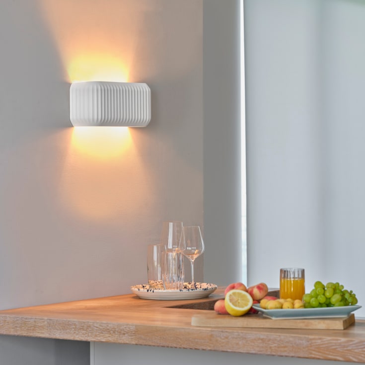 Ledvance Decor Plaster Routes vegglampe, 33 cm