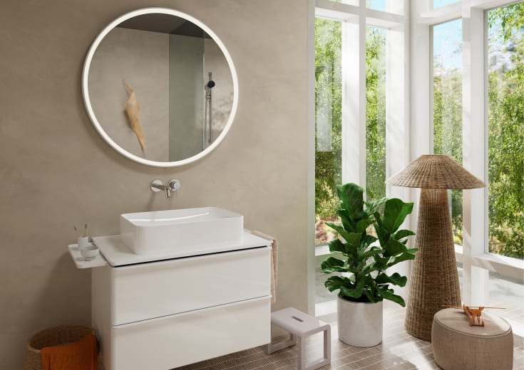 Hansgrohe Tecturis S håndvaskarmatur, krom