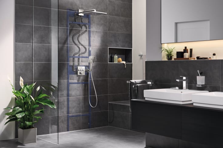 Grohe Grohtherm SmartControl duschset, krom