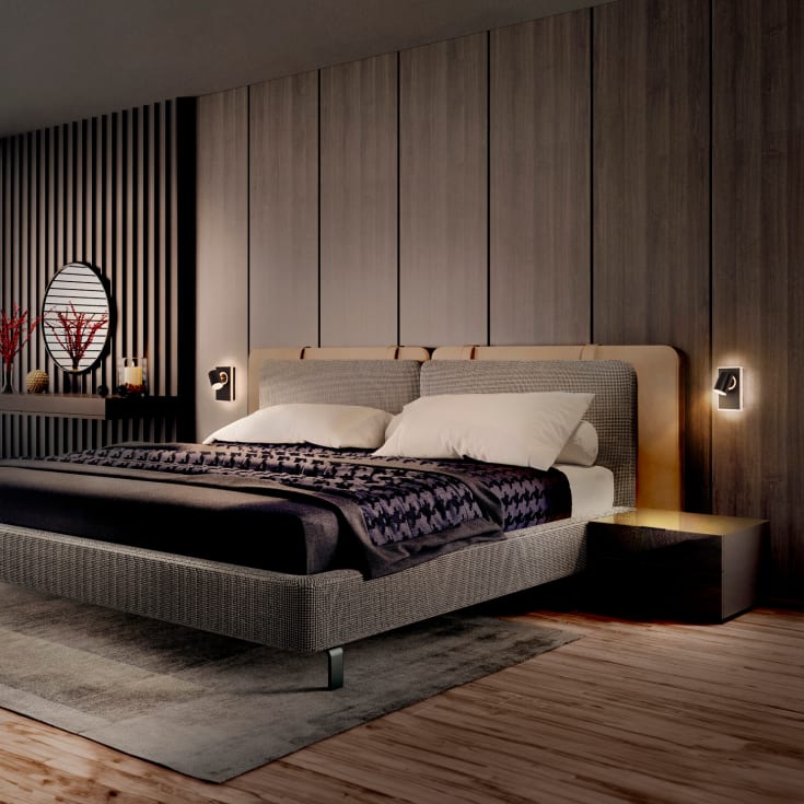 Ledvance Decor Mars veggspotlight, sort