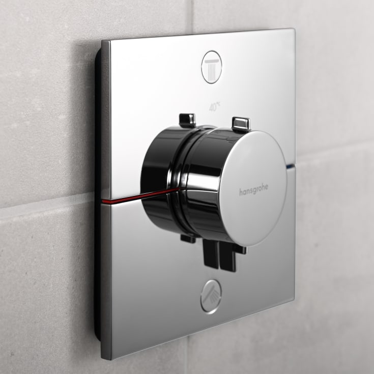 Hansgrohe ShowerSelect Comfort E brusearmatur, krom