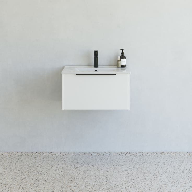 Dansani Mido+ Classic möbelpaket, 61x44 cm, matt vit