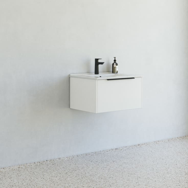 Dansani Mido+ Classic möbelpaket, 61x44 cm, matt vit
