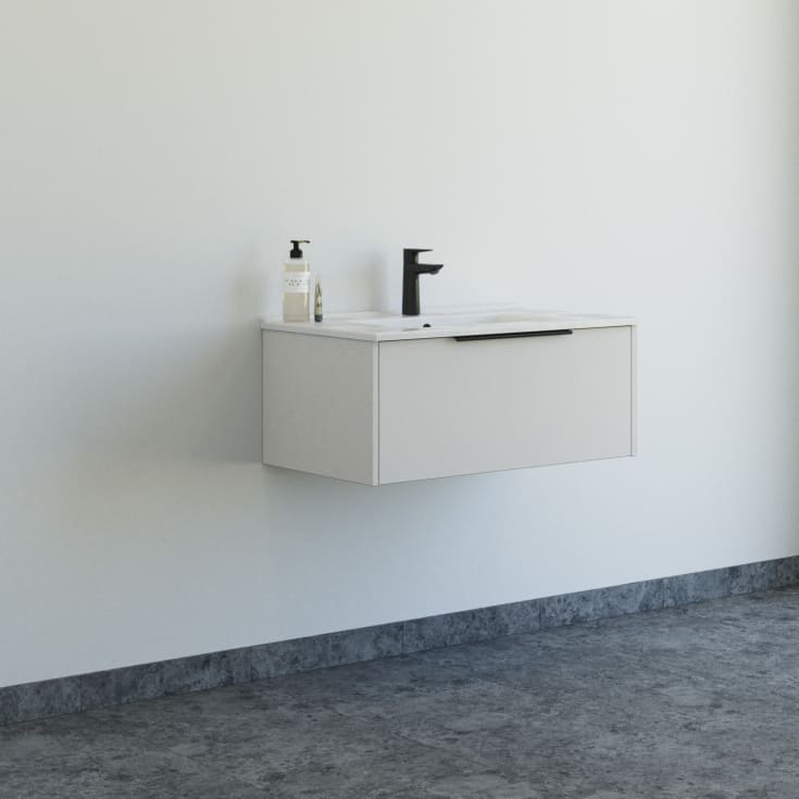 Dansani Mido+ Classic möbelpaket, 81x44 cm, matt beige