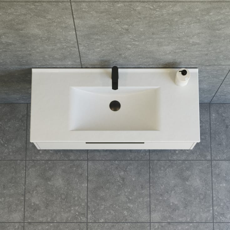 Dansani Mido+ Classic möbelpaket, 101x44 cm, matt beige