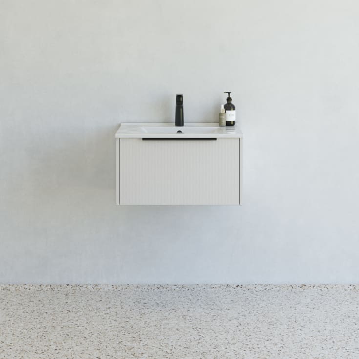 Dansani Mido+ Classic møbelpakke, 61x44 cm, stribet mat beige