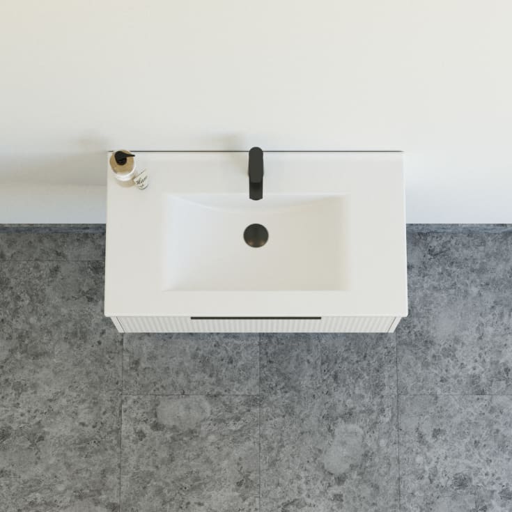 Dansani Mido+ Classic möbelpaket, 81x44 cm, randig matt beige