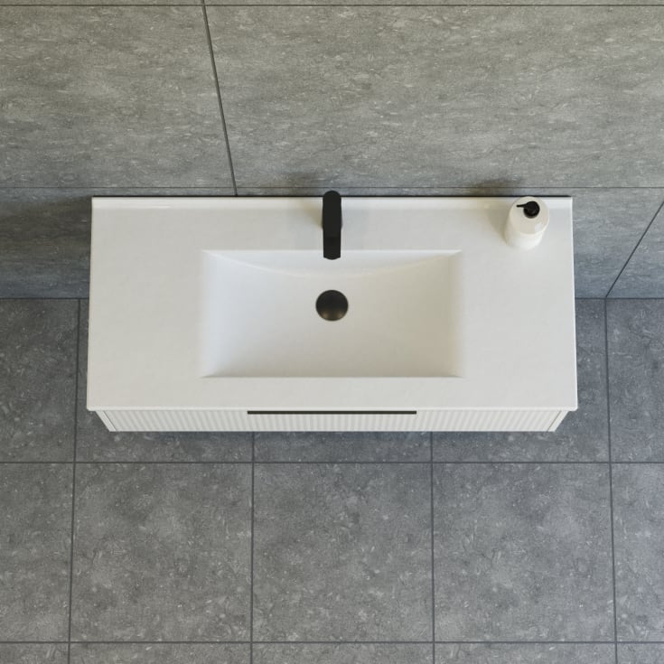 Dansani Mido+ Classic möbelpaket, 101x44 cm, randig matt beige