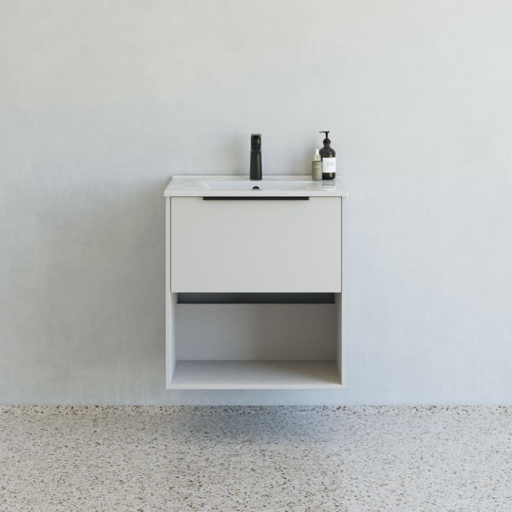 Dansani Mido+ Classic möbelpaket, 61x44 cm, matt beige