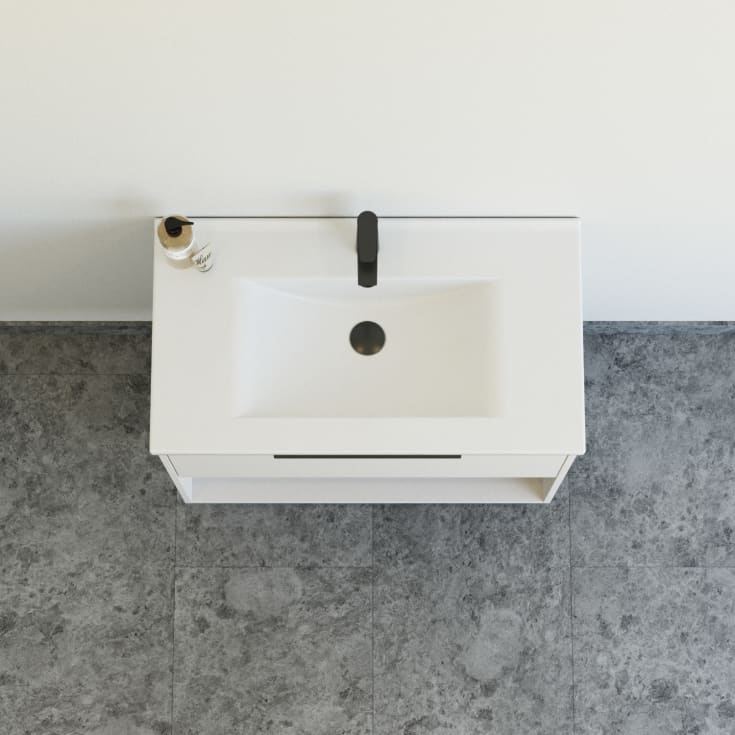 Dansani Mido+ Classic möbelpaket, 81x44 cm, matt beige