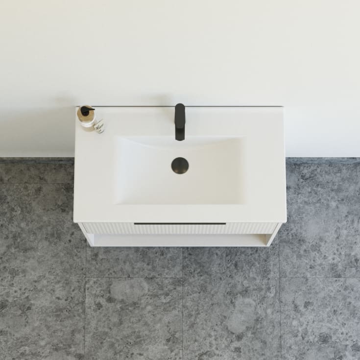 Dansani Mido+ Classic möbelpaket, 81x44 cm, randig matt beige