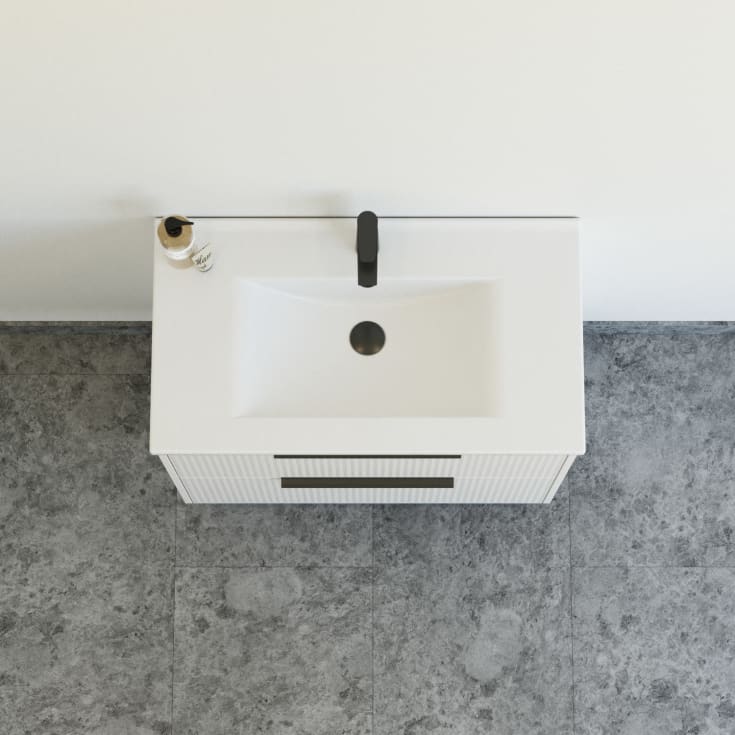 Dansani Mido+ Classic möbelpaket, 81x44 cm, randig matt beige