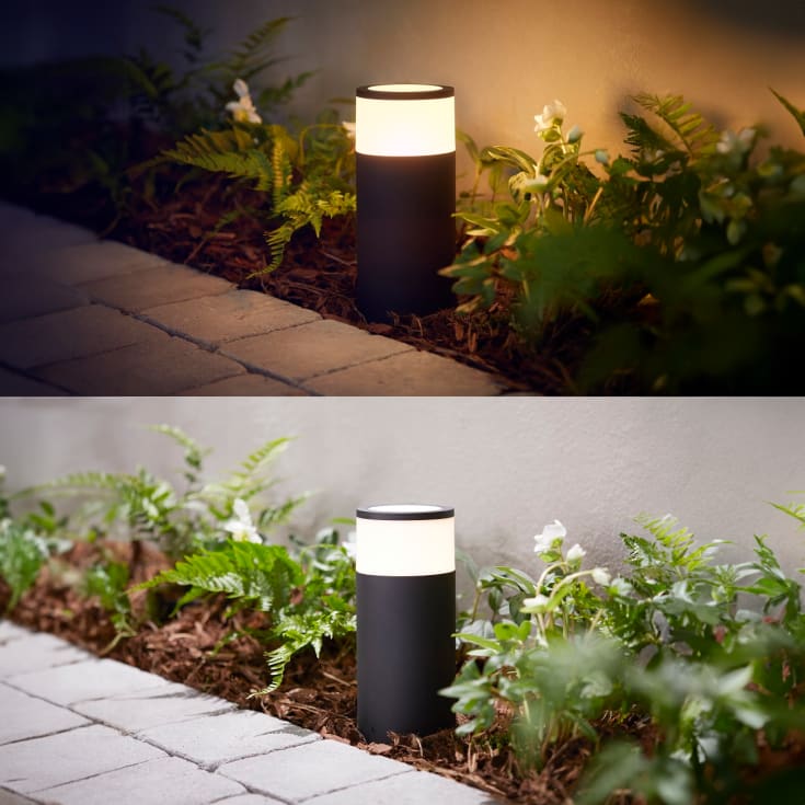 Philips Hue Calla trädgårdslampa, 25 cm, förlängningssats
