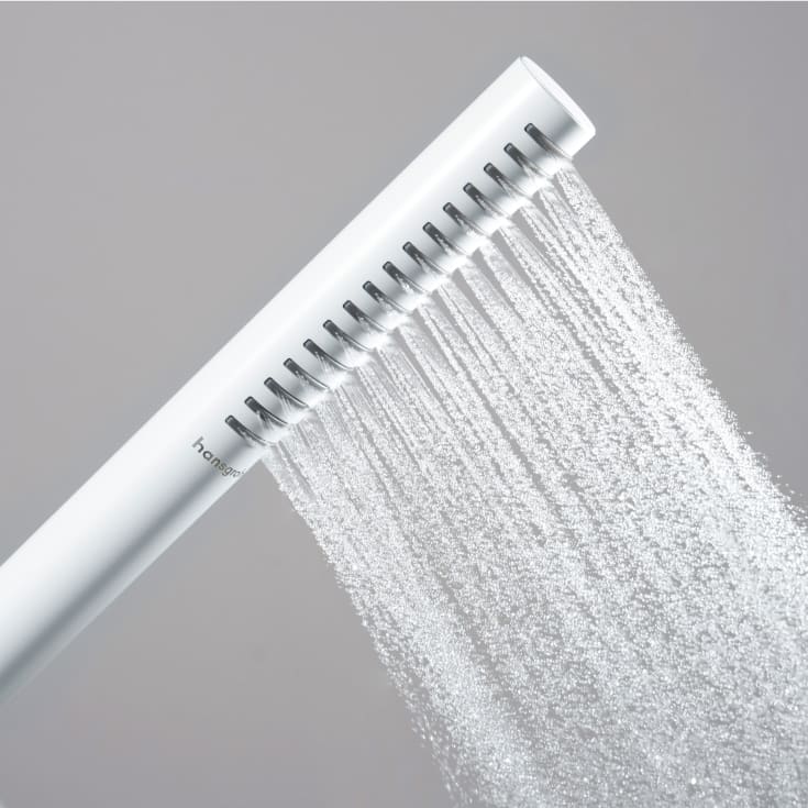 Hansgrohe Pulsify S 260 brusesæt, vandbesparende, mat hvid