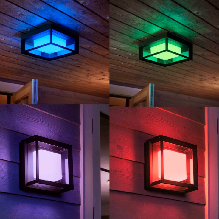 Philips Hue Econic utelys vegg-/taklampe