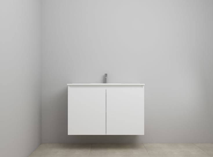 Sanibell Online møbelpakke, usamlet, 101x46 cm, mat hvid