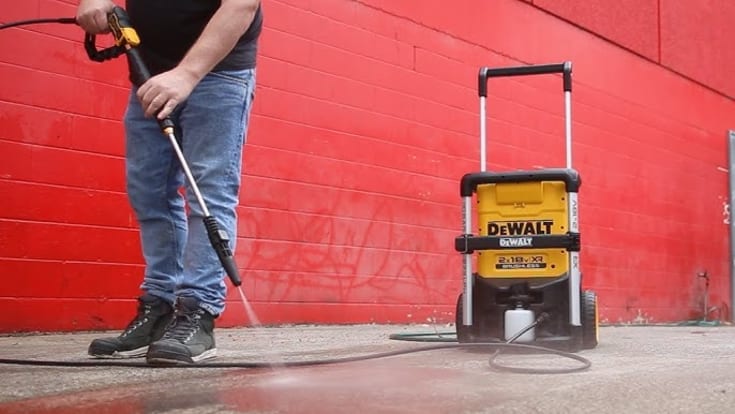 Dewalt 18V XR DCMPW1600N-XJ højtryksrenser, til 2 batterier, uden batteri