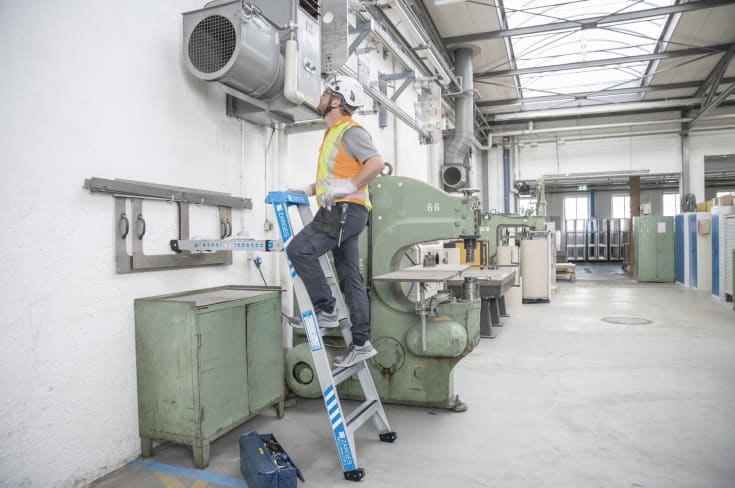 Zarges MultiMaster stige, 5 funksjoner, 2,88 m, aluminium, sølv