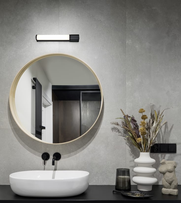 Trio Lighting Piera spegellampa